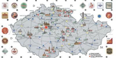 Praga barra mapa