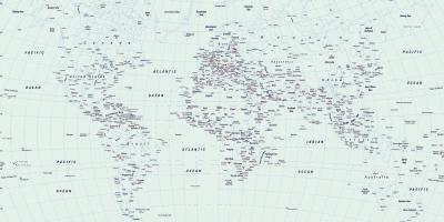 Mostrar praga en el mapa del mundo